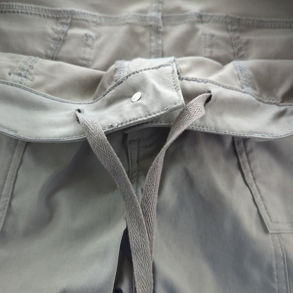 Prana Women’s Monarch Convertible Gray Hiking Outdoor Pants or Shorts sz 14 - Picture 11 of 16